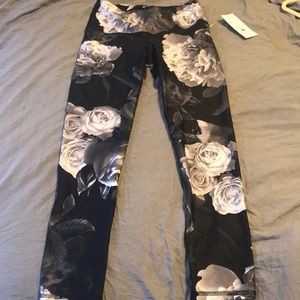 Floral yoga pants